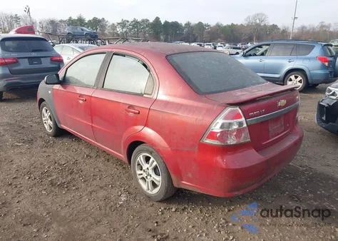 2008 Chevrolet Aveo Ls z USA, uszkodzony, nr VIN KL1TD56678B203095